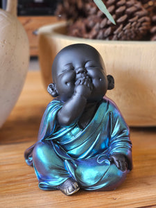 NEW Set of 3 Monk Buddha's - See no Evil , Hear no Evil & Speak no Evil